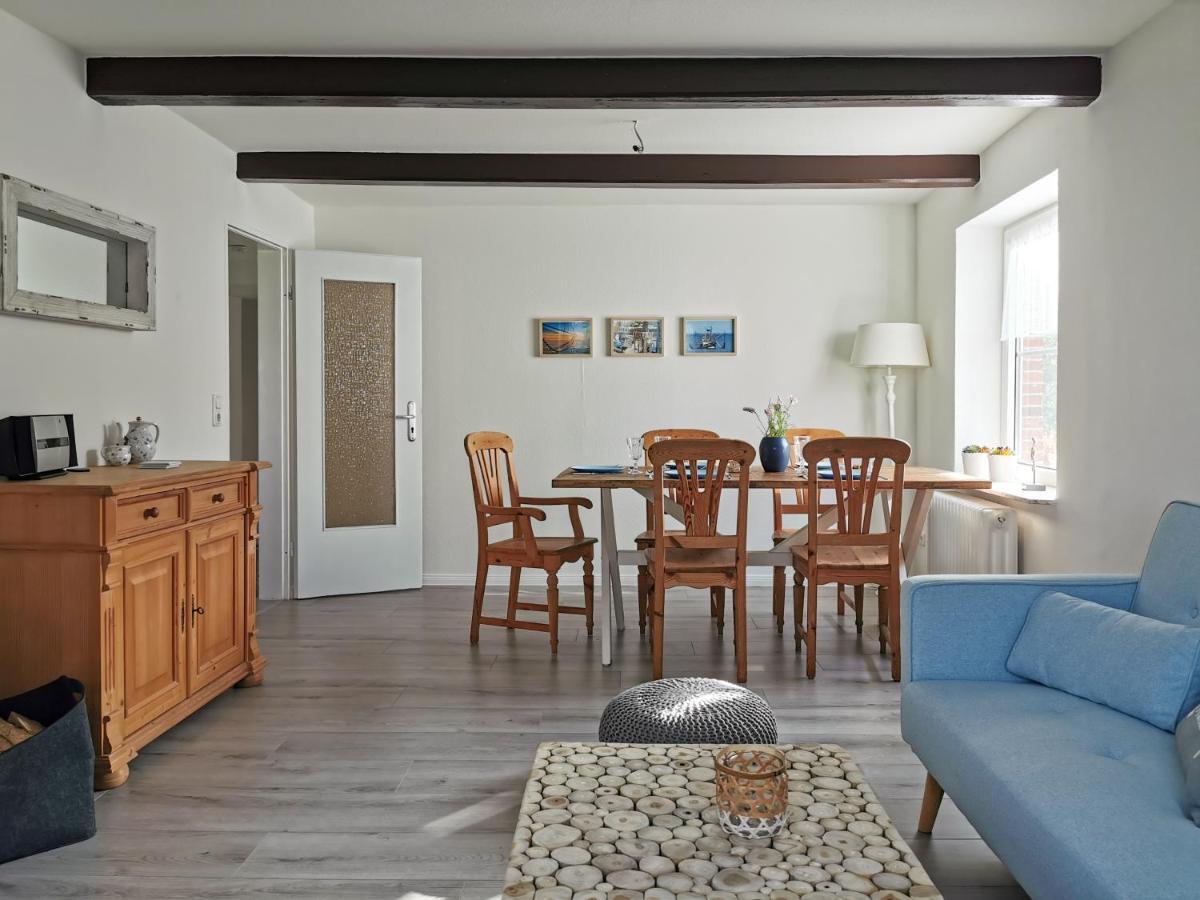 Smittshoern 3 - Nordsee Erdgeschosswohnung Mit Eingezaeunten Garten, Kamin Und Lounge! Altfunnixsiel Ngoại thất bức ảnh
